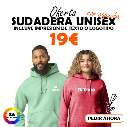 Sudadera con capucha personalizada