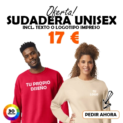Sudadera personalizada