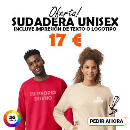 Sudadera personalizada