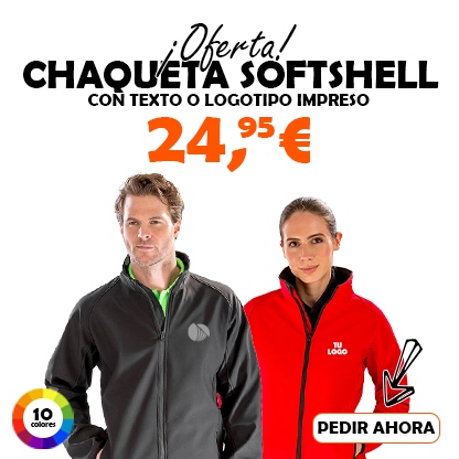 Chaqueta softshell personalizada