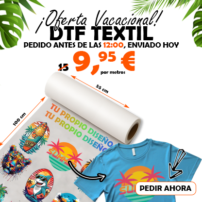 DTF Textile por metros