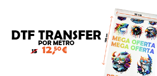 Pedir transfer DTF por metros